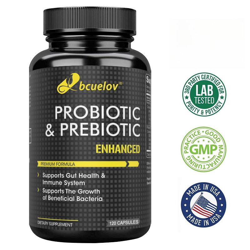 Nac N Acetyl Cysteine - Bcuelov プロバイオティクスとプレバイオティクスの栄養補助食品 - 腸と消化の健康をサポート - 免疫システムの健康をサポート
