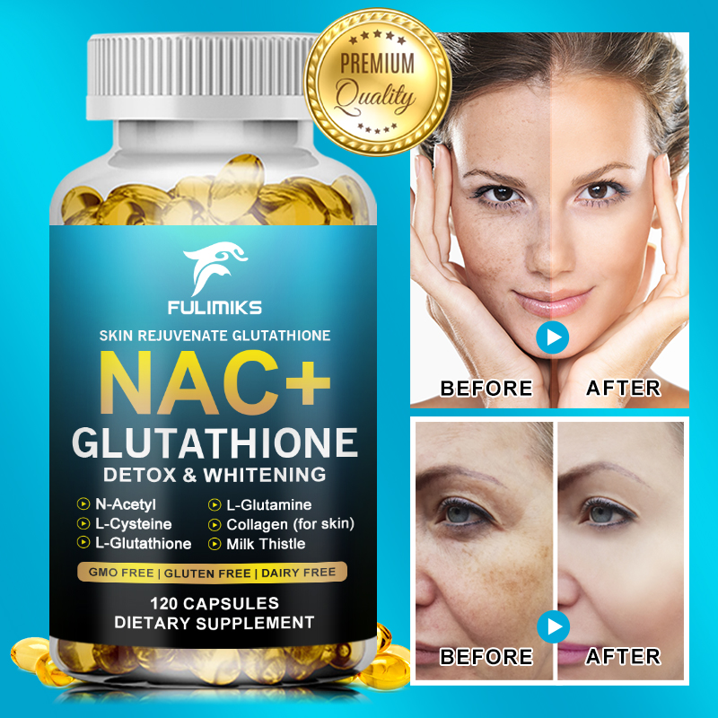 エクストラストレングスNAC + グルタチオンサプリメント、 - Nac N Acetyl Cysteine のレビューと価格