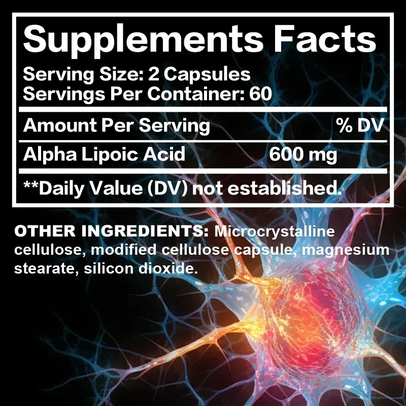 アルファリポ酸 - 神経の健康をサポートし、神経痛を緩和し、 - Nac N Acetyl Cysteine のレビューと価格